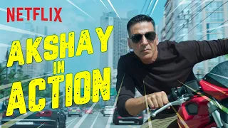 Akshay Kumar S Action Packed Chase Scene Sooryavanshi Netflix India 