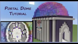 Portal Dome Tutorial Minecraft Hypixel Skyblock