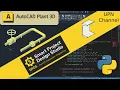 Autocad Plant3d Python custom script Structural UPN profile