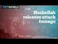Download Lagu Hezbollah broadcasts footage of purported missile attack