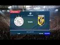 Download Lagu Ajax vs Vitesse - Johan Cruijff ArenA - 2018-19 Eredivisie - PES 2019