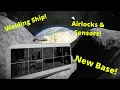 Airlock Sensors Welding Ship and a New Base - How To Play Space Engineers