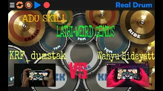 Download KRF_dumstak VS Wahyu Hidayatt|REAL DRUM|LATHI|WEIRD GENIUS ft Sara Fajira MP3
