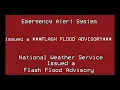 EAS Flash Flood Advisory for Detroit MI