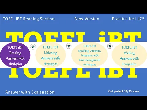 Download MP3 2024 TOEFL iBT new Reading Test #25 - Answer with Explanation