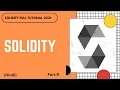 Solidity What is Solidity Programming Language Solidity Full Course Part - 9 Hindi
