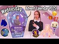 UNBOXING A GIANT WEDNESDAY DELUXE ADVENT CALENDAR 2025 24 MYSTERY BOXES VLOGMAS 3