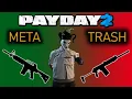 Top 5 BEST and WORST Weapons in Payday 2