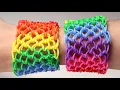 Rainbow Loom English - DRAGON SCALE BRACELET