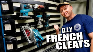DIY French Cleats: The Ultimate Tool Storage Solution