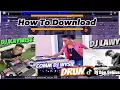 Download Lagu How To Download Drum Kit Sample Pack For Djs Producer | Conga Drums, Virtual Dj Mappings | How Load