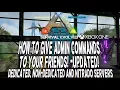 Ark Xbox One Give Admin Commands to Your Friends - Updated Dedicated Non-Dedicated Nitrado Server
