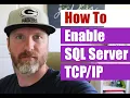 Enable SQL Server Configuration Manager and Registry