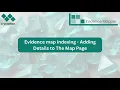 Adding Details to Map Pages - Evidence Mapper Training