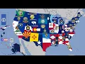 All States and Territories of the USA Flags Capitals