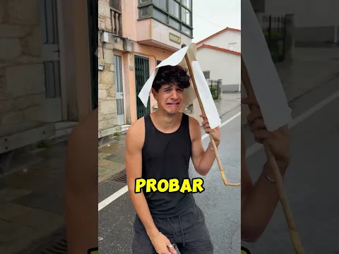 CONSTRUYO un PARAGUAS de PAPEL para la LLUVIA!