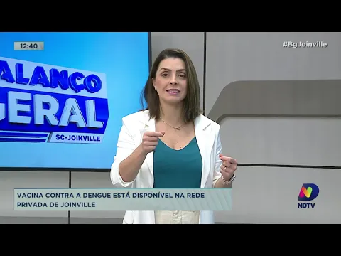 Vacina contra a dengue está disponível na rede privada de Joinville