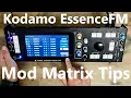 Kodamo EssenceFM Mod Matrix Tutorial - Generative FM Synth Patching Sound Design