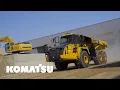 Komatsu HM400-3R articulated dump truck