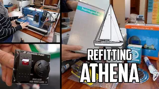 Sail Life – Bidet 💦 on a sailboat ⛵, battery monitor, high-water alarm and other smaller jobs