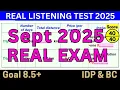 Download Lagu REAL 06, 13, 18, 20 \u0026 27 SEPTEMBER 2025 IELTS LISTENING TEST WITH ANSWERS | LISTENING PRACTICE TEST