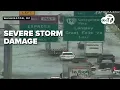 Fallen trees power outages across the DMV after strong storms in the region