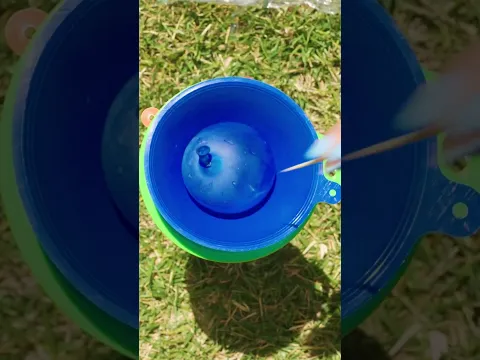 POP Water Balloons & Learn Colors!🎈 #LittleAngel #LearnColors