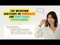 Java 8 Interview Questions Predicate Functional Interface