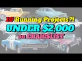 10 TRUE Classic Project Cars Under 2 000 on Craigslist - Some Still Run