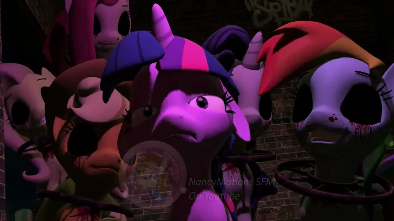 ღ [MLP] [SFM] [AMNESIA PONIES] NIVIRO - The Ghost // PMV ღ