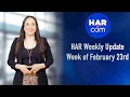 HAR Weekly Update - Week of February 23rd