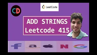 Add Strings Leetcode 415 Live coding session