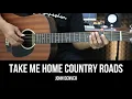 Lagu Take Me Home, Country Roads - John Denver | EASY Guitar Tutorial with Chords / Lyrics