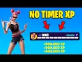 NEW BEST AFK NO TIMER XP MAP TO LEVEL UP Farm XP on FORTNITE Chapter 7 Season 3 160 000 XP