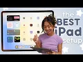 My PRODUCTIVE and AESTHETIC iPad Setup my favourite apps and customizations