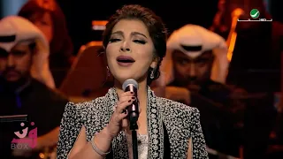 اصاله نصري اعلق الدنيا   حفله هلا فبراير      دندنها