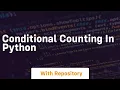 Conditional counting in Python