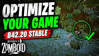 How To BETTER Optimize Your Game For B42 STABLE Project Zomboid