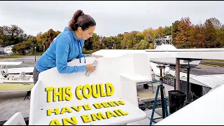 This is the END!!  Of Sanding Season.  (MJ Sailing – Episode 368)