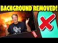 No Green Screen Background Removal Any camera or Application FREE