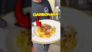 O VERDADEIRO CARBONARA ITALIANO!