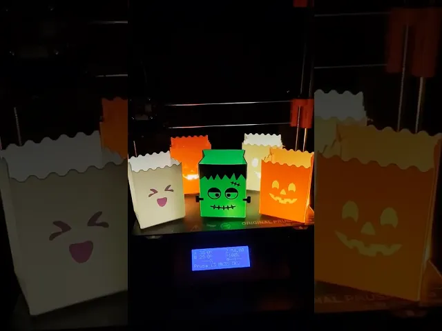 Mini Paper Bag Halloween Laterns (5 Styles) video thumbnail