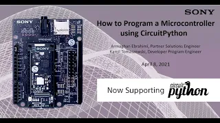 Sony Spresense - How to Program a MicroController using CircuitPython