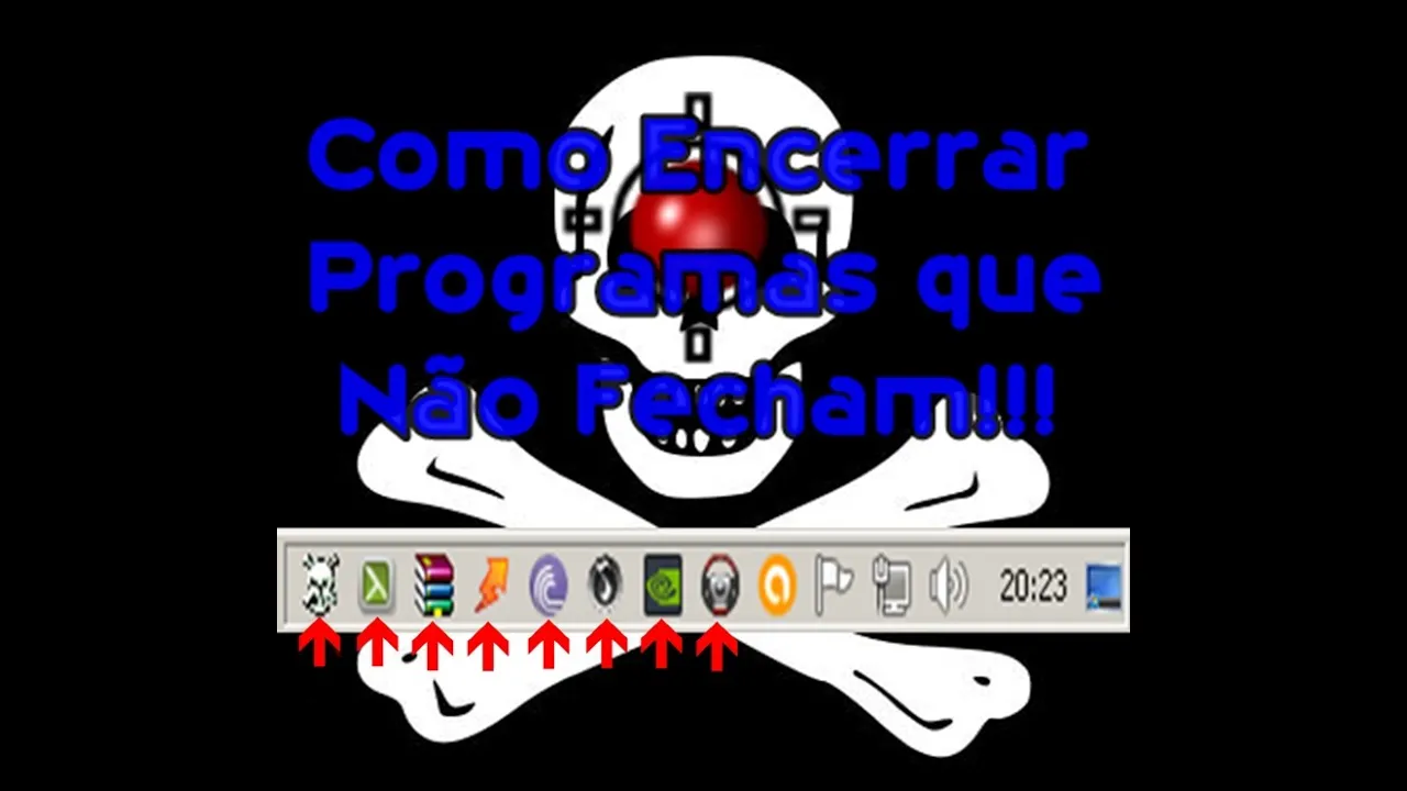Como Encerrar Programas que Não Fecham!!! (Processos Persistentes)