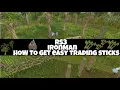 How To Get Easy Trading Sticks On Ironman For Hardwood Grove - RuneScape 3