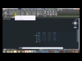 AutoCAD I 12-12 Rectangular Array Positive or Negative Column and Row Spacing