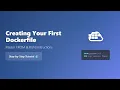 Dockerfiles for Beginners FROM and RUN Instructions Explained