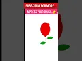 Amazing Rose Drawing using Python turtle graphics in python python graphics