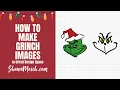 How to make layered Grinch images in Cricut Design Space