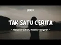 TAK SATU CERITA - RIZWAN FADILAH \u0026 NABILA TAQIYYAH | Lirik Lagu Pop 2025 | Lagu Trending Hari Ini
